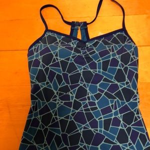 Lucy Workout Top with Built in Bra